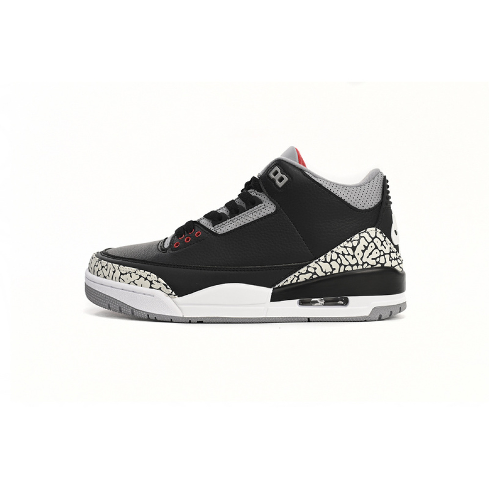 PB Air Jordan 3 Retro Black Cement 2018