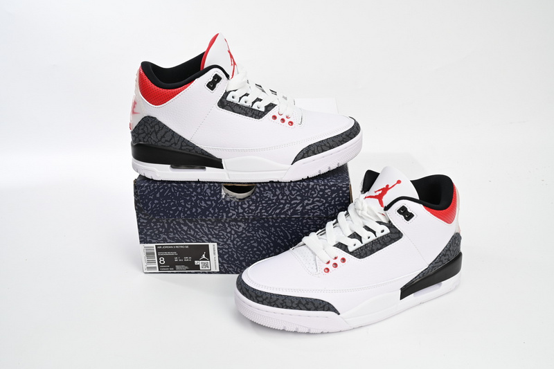 PB Air Jordan 3 SE DNM “Fire Red”