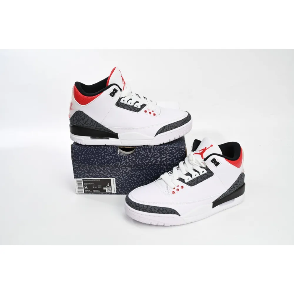 PB Air Jordan 3 SE DNM “Fire Red”