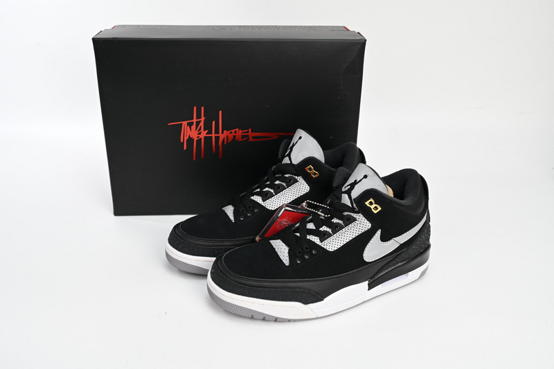 PB Air Jordan 3 Tinker Black Cement