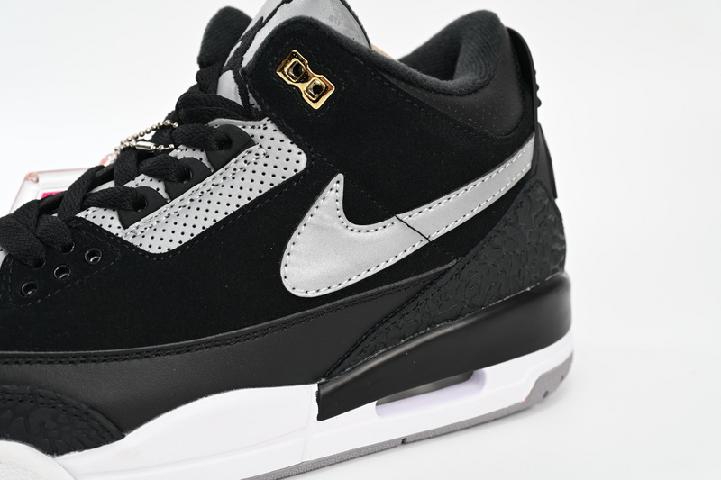 PB Air Jordan 3 Tinker Black Cement