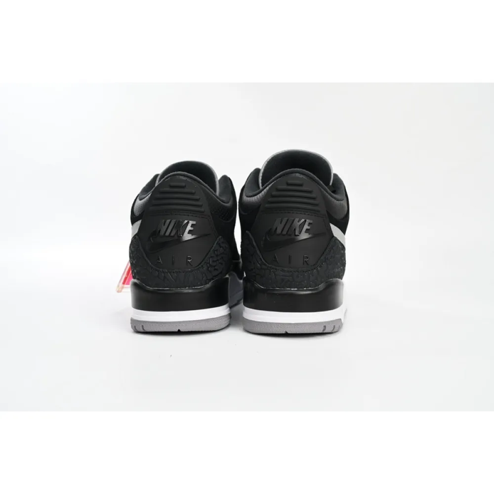 PB Air Jordan 3 Tinker Black Cement