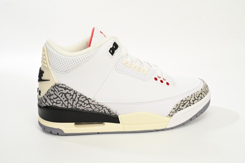 PB Air Jordan 3 White Cement Reimagined