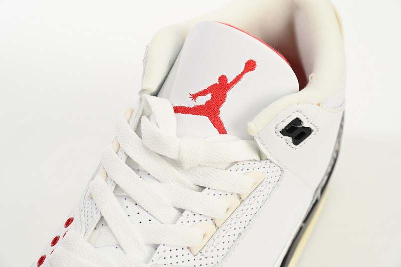 PB Air Jordan 3 White Cement Reimagined