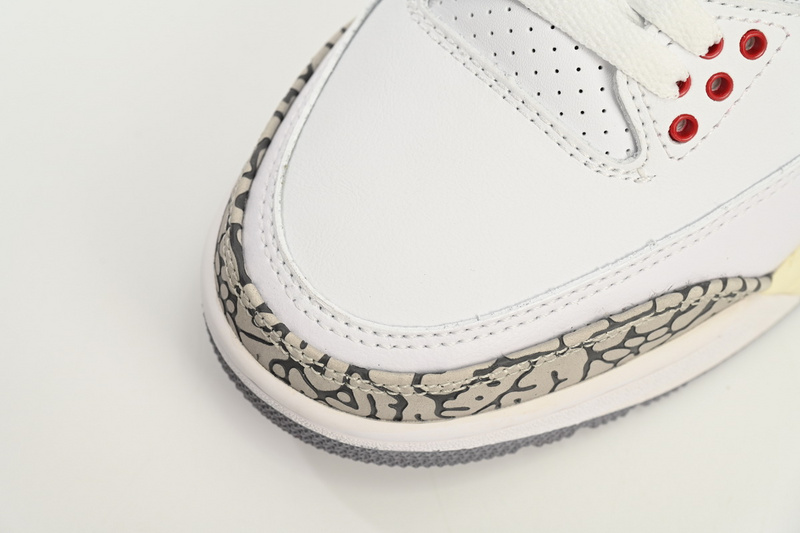 PB Air Jordan 3 White Cement Reimagined