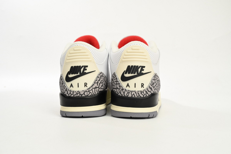 PB Air Jordan 3 White Cement Reimagined