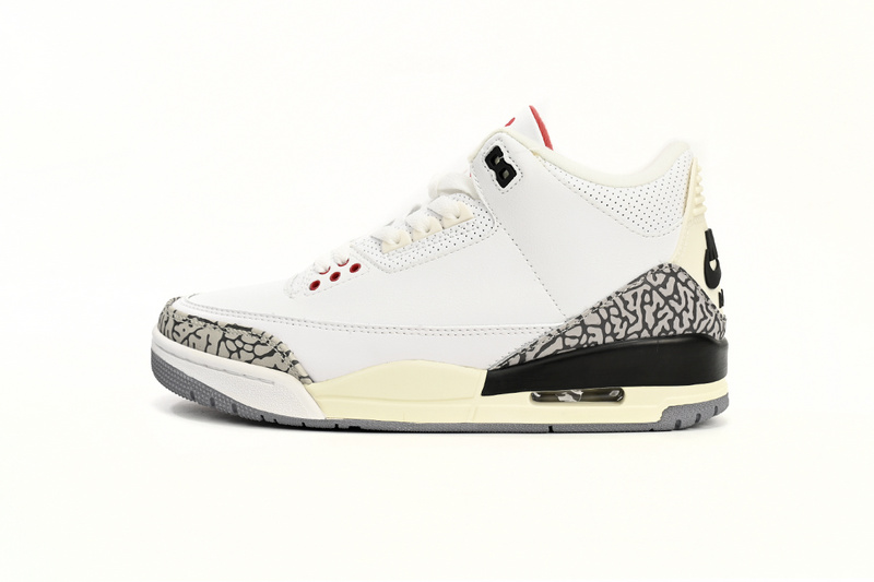 PB Air Jordan 3 White Cement Reimagined