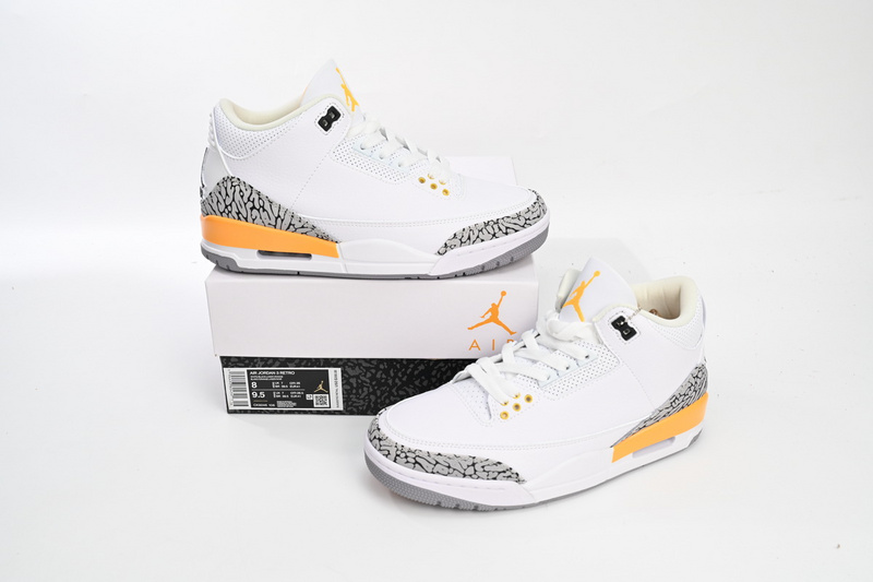 PB Air Jordan 3 WMNS “Laser Orange”