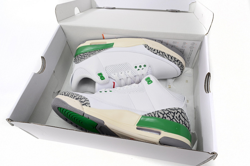 PB Air Jordan 3 WMNS “Lucky Green”