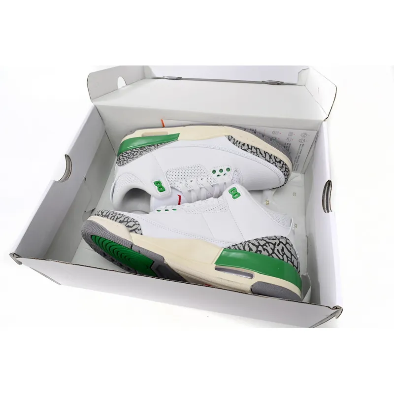 PB Air Jordan 3 WMNS “Lucky Green”