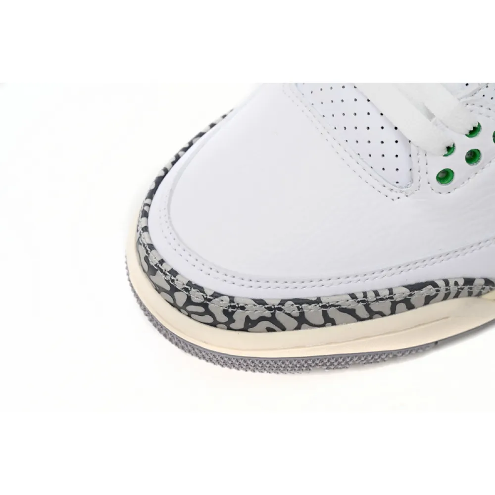 PB Air Jordan 3 WMNS “Lucky Green”