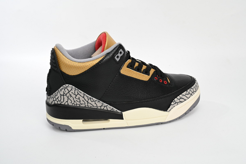 PB Air Jordan 3 WMNS Black Gold