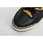 PB Air Jordan 3 WMNS Black Gold