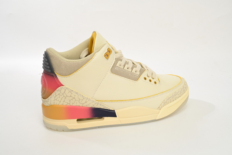 PB Balvin x Air Jordan 3 White Blue Red