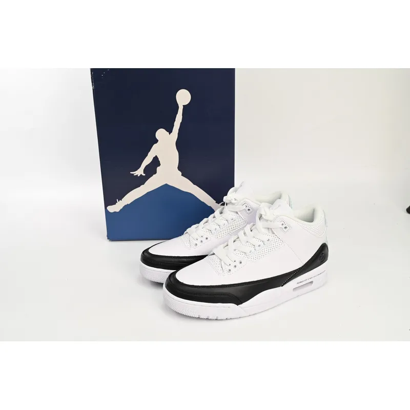 PB Fragment Design x Air Jordan 3 Black White