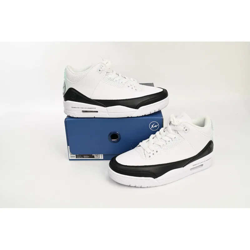 PB Fragment Design x Air Jordan 3 Black White