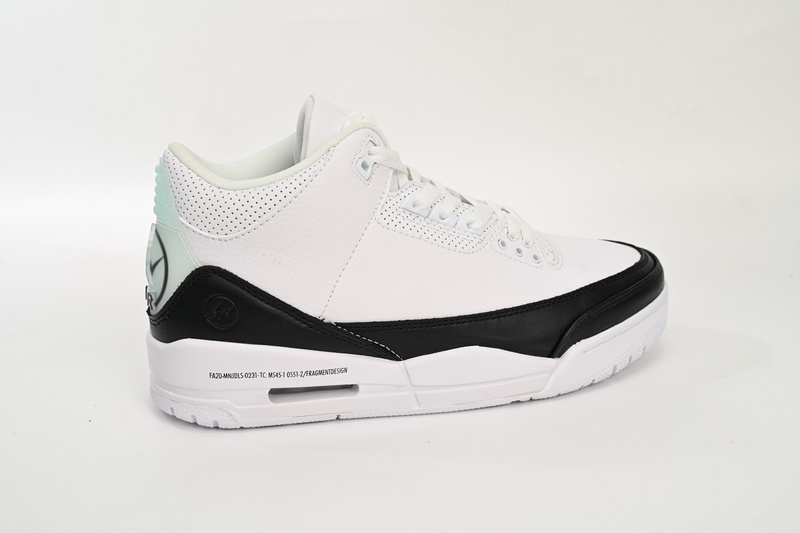 PB Fragment Design x Air Jordan 3 Black White