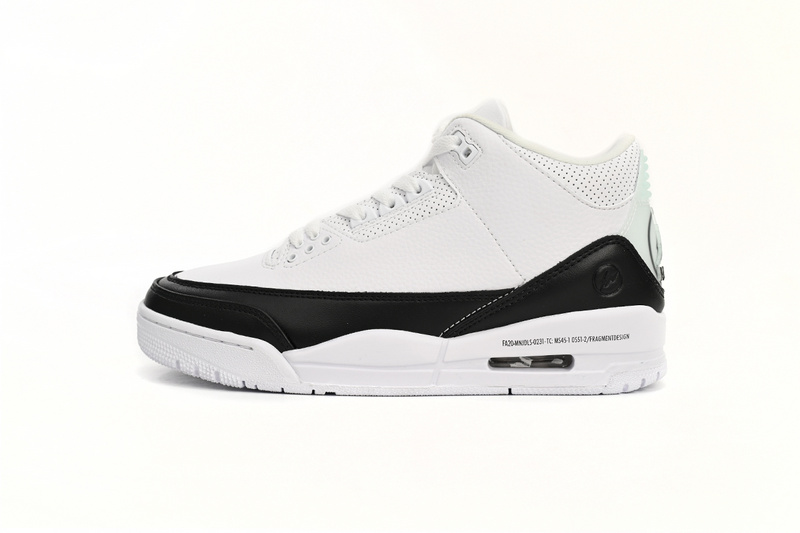 PB Fragment Design x Air Jordan 3 Black White