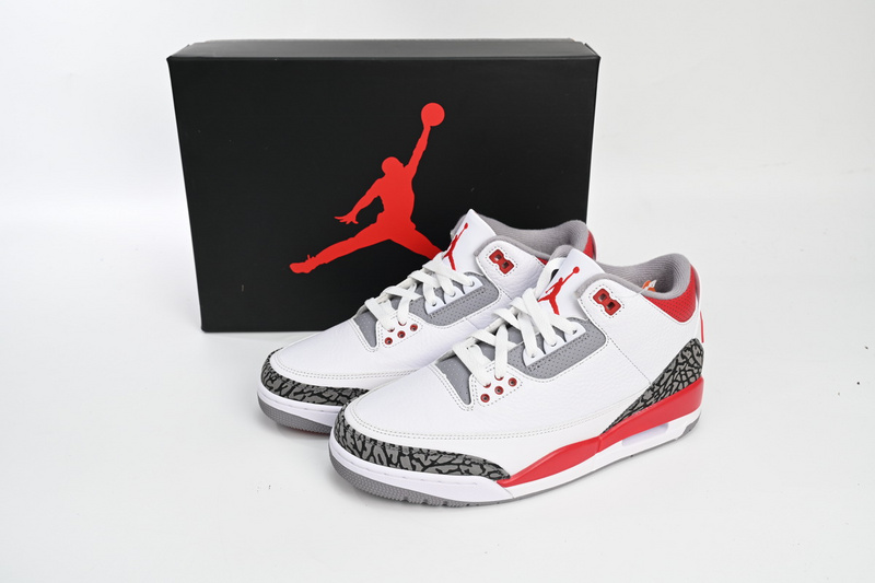 PK Air Jordan 3 OG Fire Red