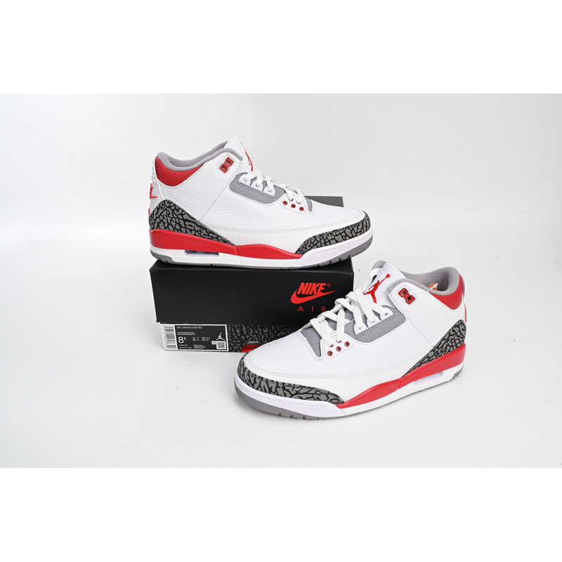 PK Air Jordan 3 OG Fire Red