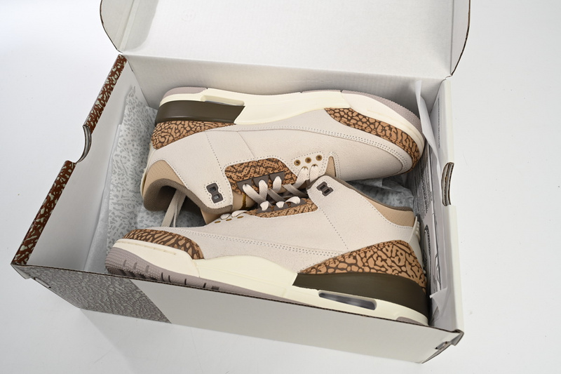 PK Air Jordan 3 Retro Cracked White Zongzi