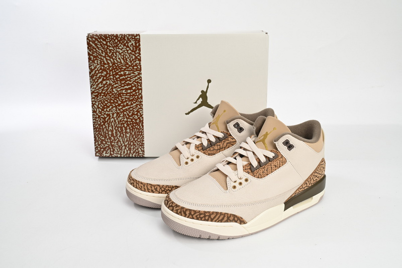 PK Air Jordan 3 Retro Cracked White Zongzi