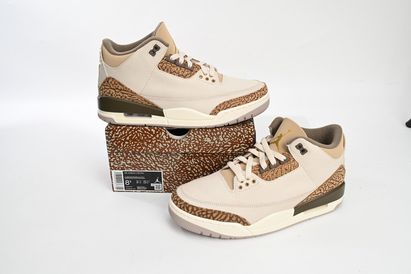 PK Air Jordan 3 Retro Cracked White Zongzi