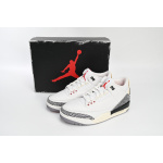 PK Air Jordan 3 White Cement Reimagined