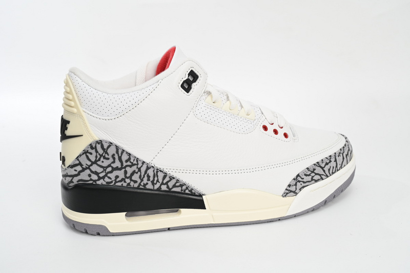 PK Air Jordan 3 White Cement Reimagined