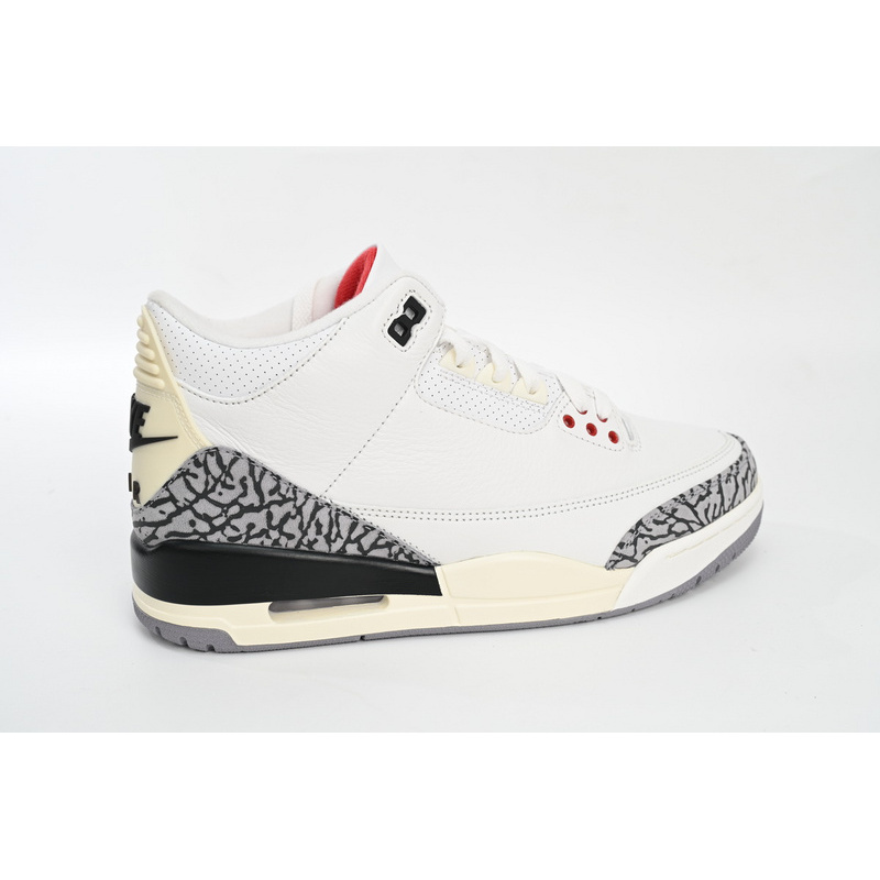 PK Air Jordan 3 White Cement Reimagined