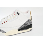 PK Air Jordan 3 White Cement Reimagined