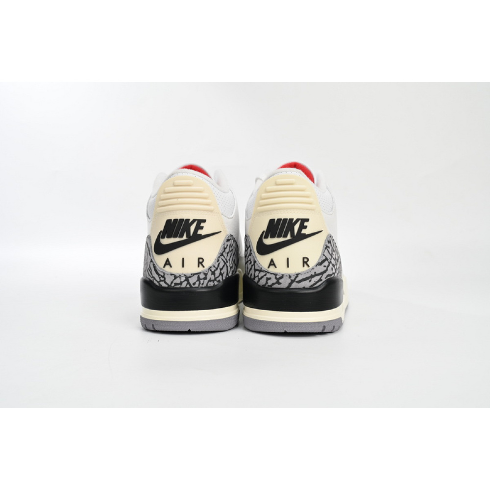 PK Air Jordan 3 White Cement Reimagined