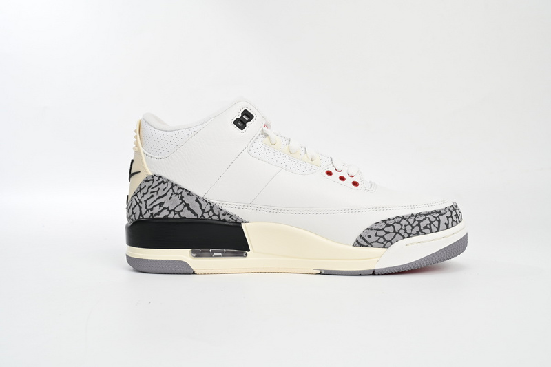 PK Air Jordan 3 White Cement Reimagined