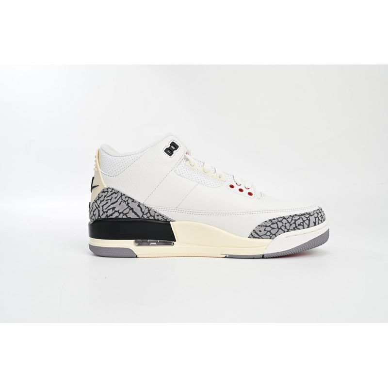 PK Air Jordan 3 White Cement Reimagined