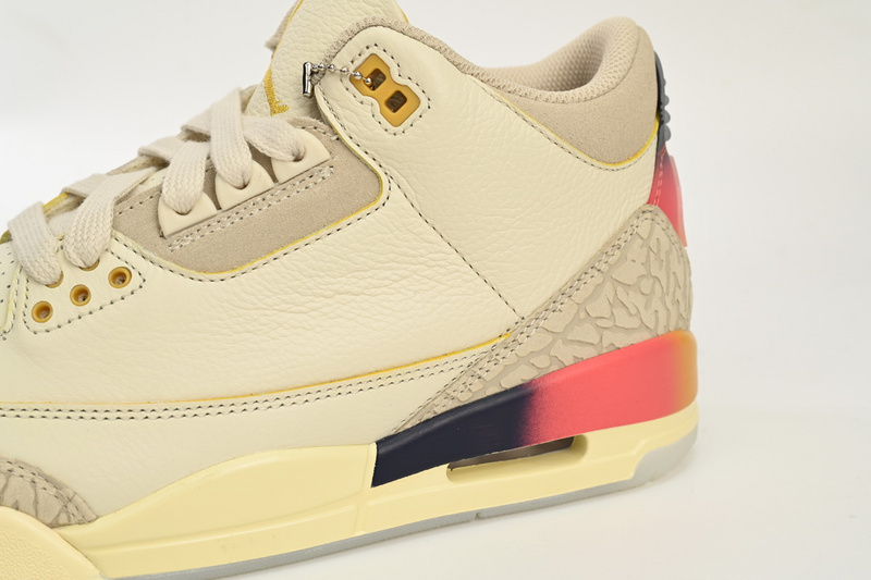 PK J Balvin x Air Jordan 3 White Blue Red