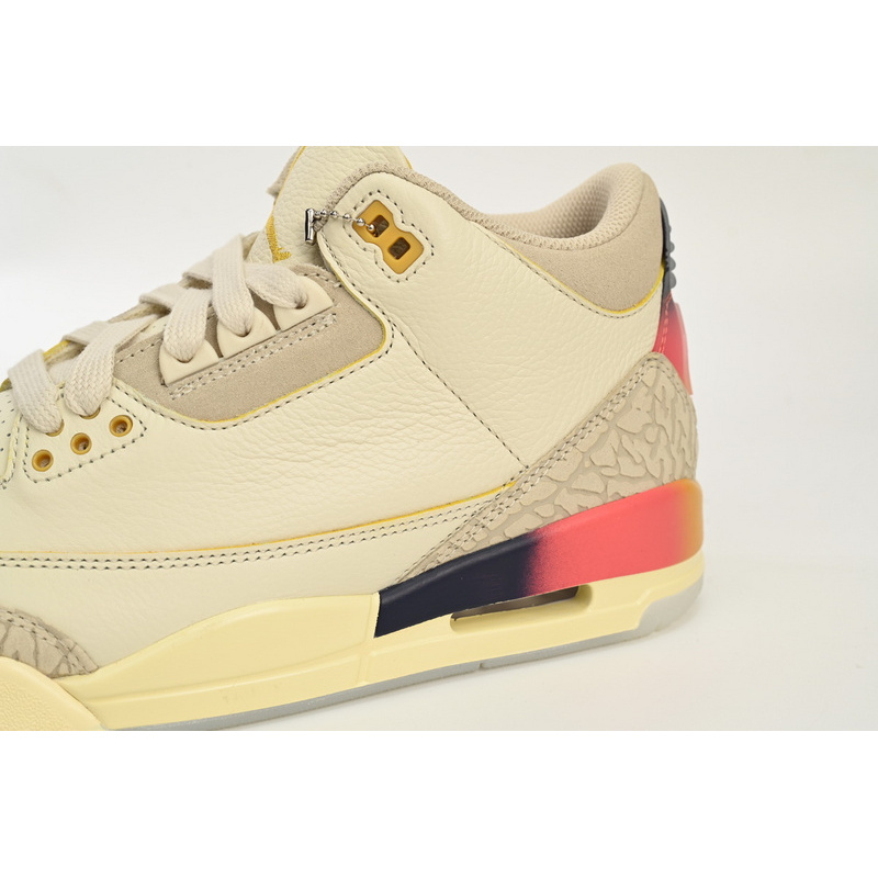 PK J Balvin x Air Jordan 3 White Blue Red