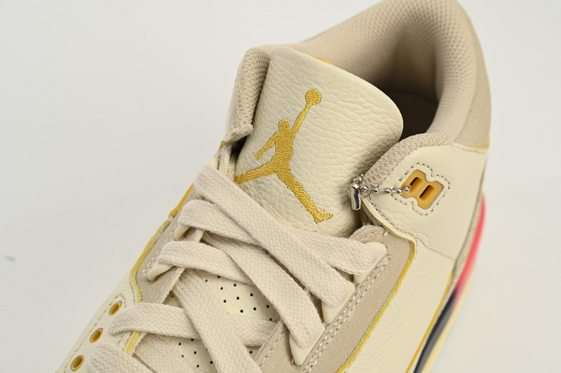 PK J Balvin x Air Jordan 3 White Blue Red