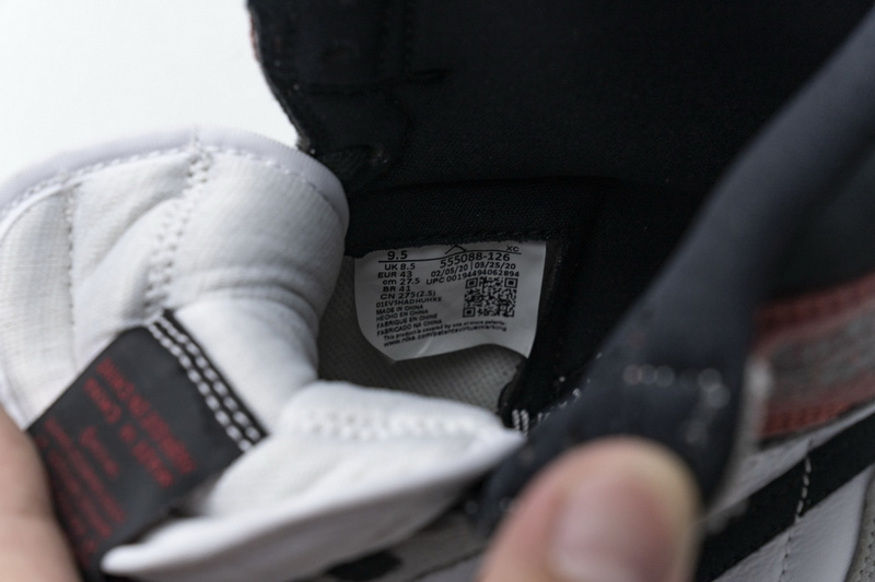 PRO  Air Jordan 1 High Smoke Grey Red