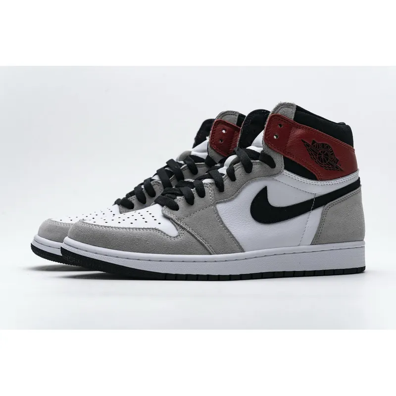 PRO  Air Jordan 1 High Smoke Grey Red