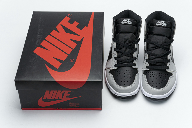 PRO  Air Jordan 1 Shadow 2.0 Black Light Smoke Grey