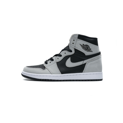 PRO  Air Jordan 1 Shadow 2.0 Black Light Smoke Grey 01