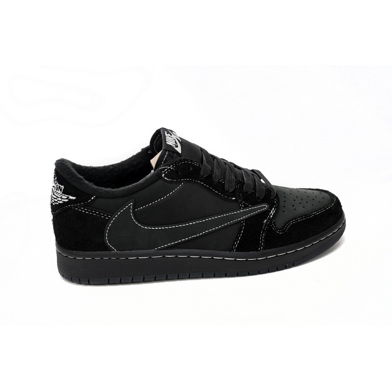 PRO  Travis Scott x Air Jordan 1 Low Black Phantom