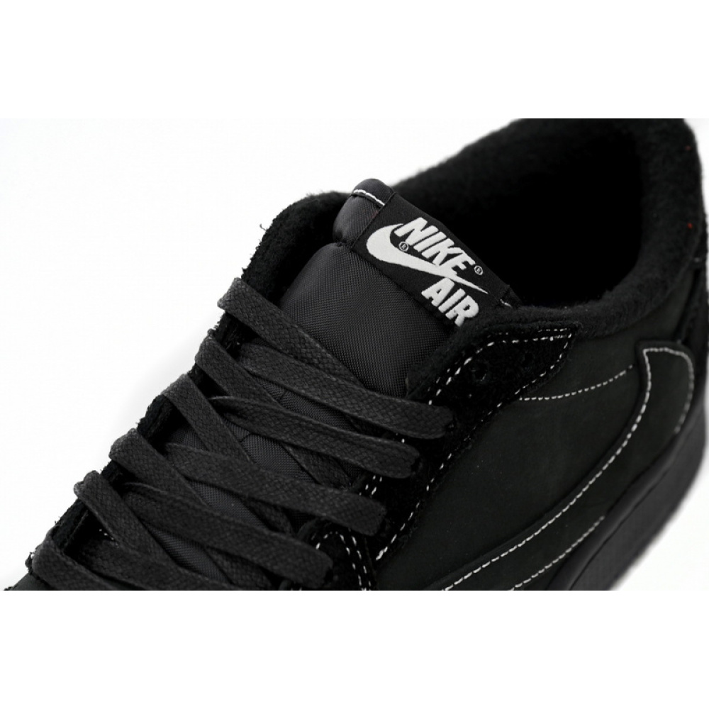 PRO  Travis Scott x Air Jordan 1 Low Black Phantom