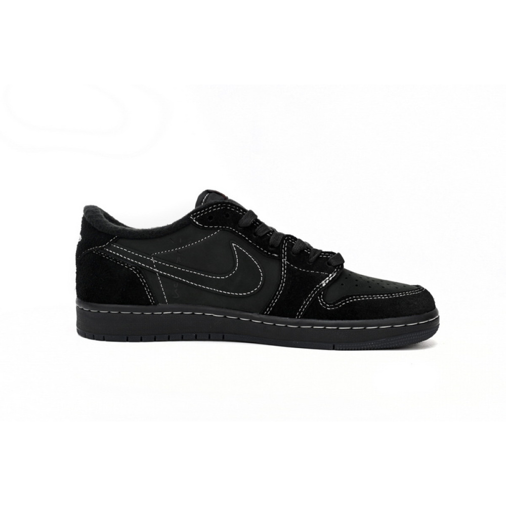 PRO  Travis Scott x Air Jordan 1 Low Black Phantom