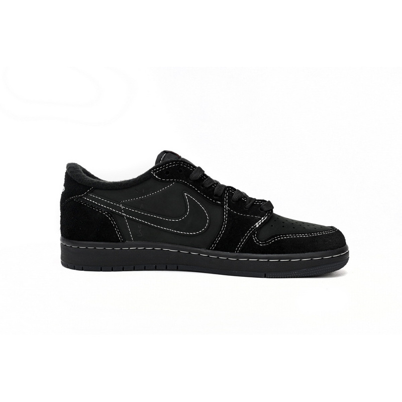 PRO  Travis Scott x Air Jordan 1 Low Black Phantom