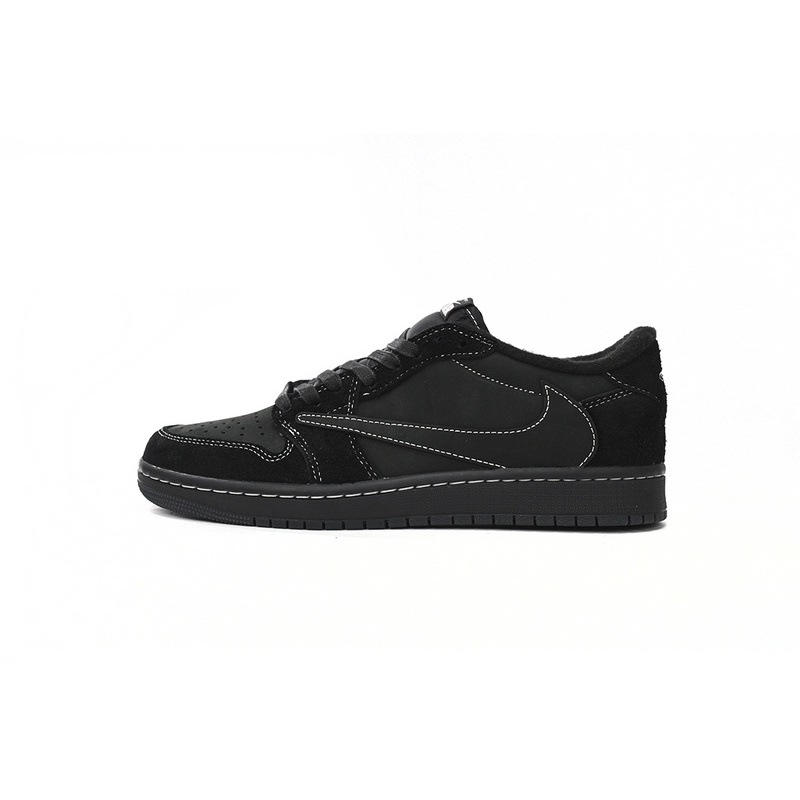 PRO  Travis Scott x Air Jordan 1 Low Black Phantom