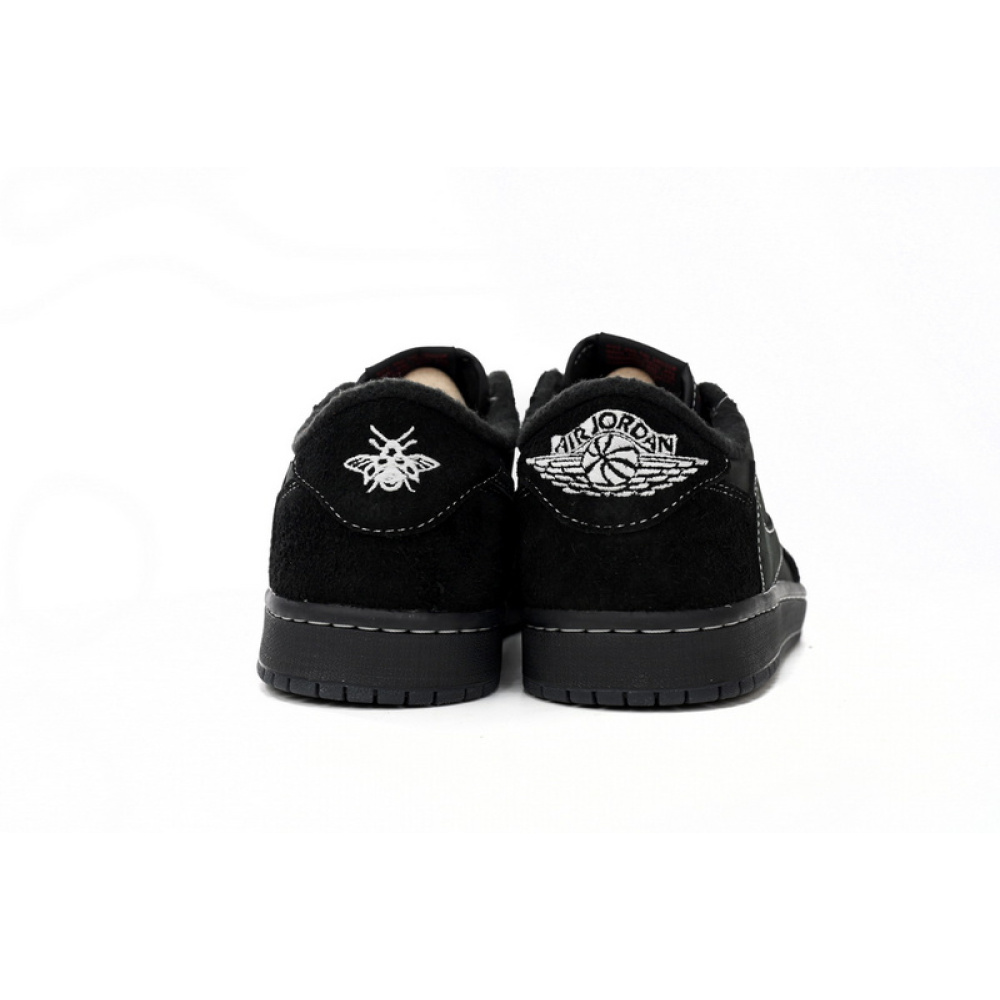 PRO  Travis Scott x Air Jordan 1 Low Black Phantom