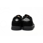 PRO  Travis Scott x Air Jordan 1 Low Black Phantom