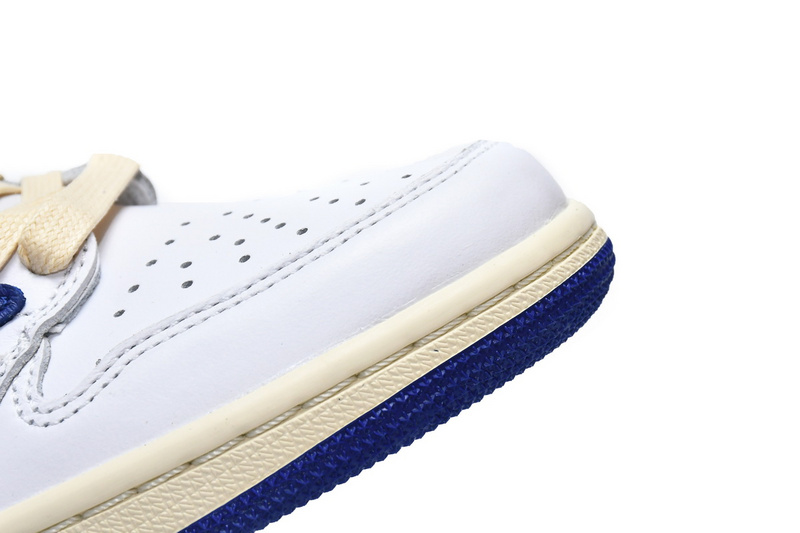 PRO Travis Scott x Air Jordan 1 Low Blue Bottom Barb