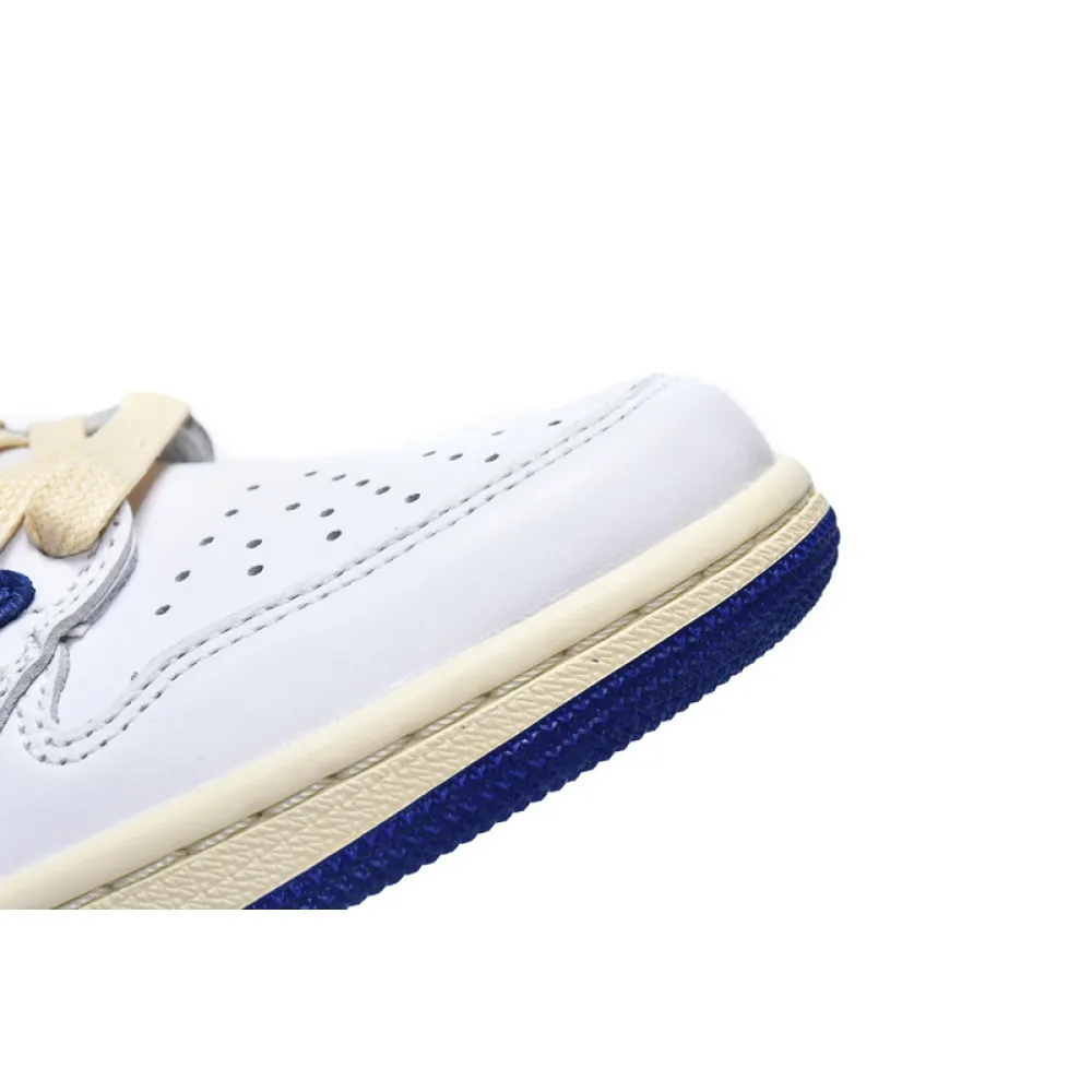 PRO Travis Scott x Air Jordan 1 Low Blue Bottom Barb